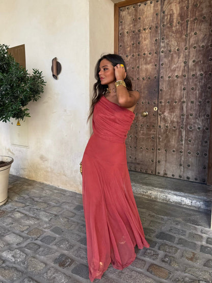 Robe Séléna en Terracotta