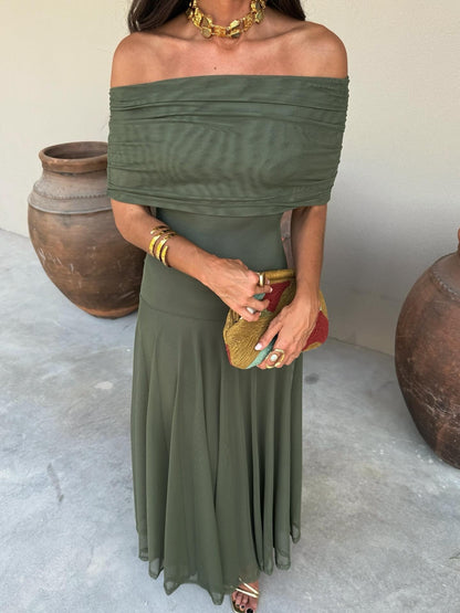 Robe Séléna en Kaki