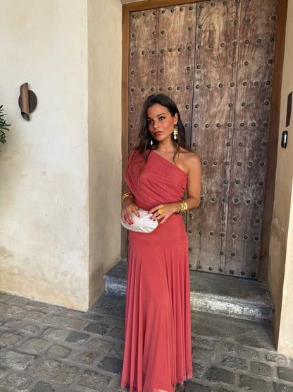 Robe Séléna en Terracotta